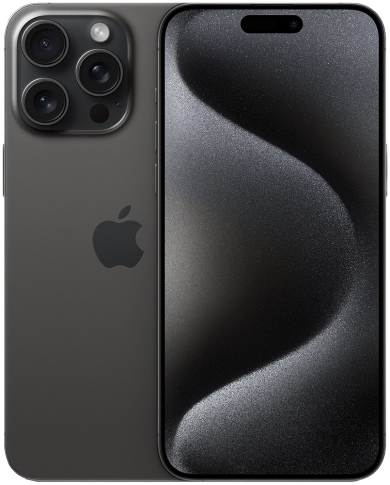 Смартфон Apple iPhone 15 Pro Max 512GB (титановый черный)