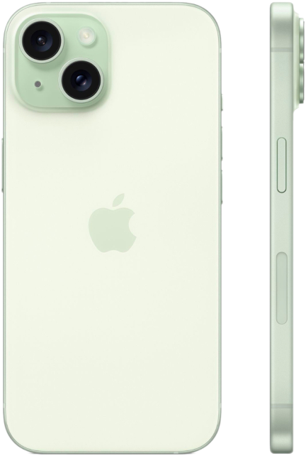 Смартфон Apple iPhone 15 128GB (зеленый) Б/У (категория A)