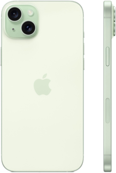 Смартфон Apple iPhone 15 Plus 128GB (зеленый)