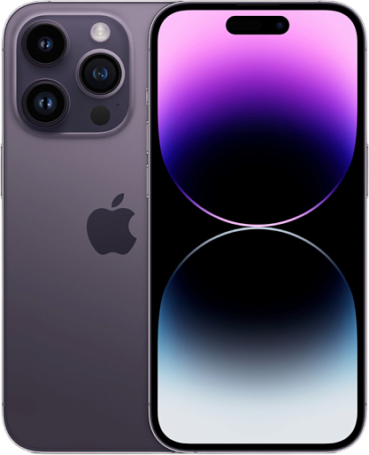 Смартфон Apple iPhone 14 Pro 128GB (фиолетовый) Б/У (категория A)