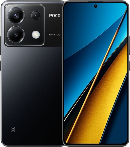 Смартфон POCO X6 8/256 ГБ (черный) EU