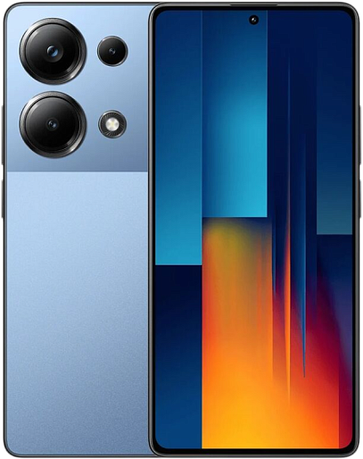 Смартфон POCO M6 Pro 8/256 ГБ (голубой)
