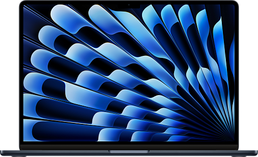 Ноутбук Apple MacBook Air 13 (M2, 2024) 16/256GB (MC7X4) US, английская раскладка (темная ночь)